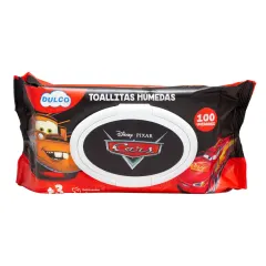 Dulco Toallitas Humedas Cars x Paq <100>