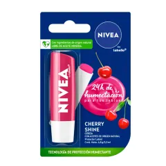 Nivea Lipcare Cherry Shine Rojo x 4.8 g Balsamo Labial