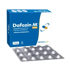 Dafozin M 10 / 500 mg Dapagliflozina / Metformina