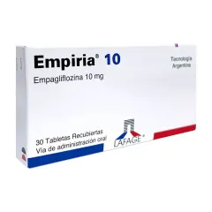 Empiria 10 mg Empagliflozina