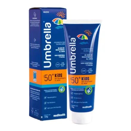 Umbrellla Kids Resistente Al Agua Emulsion x 120 g