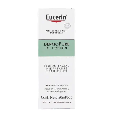 Eucerin Dermo Pure Fluido Facial Hid. Mat. x 50 ml
