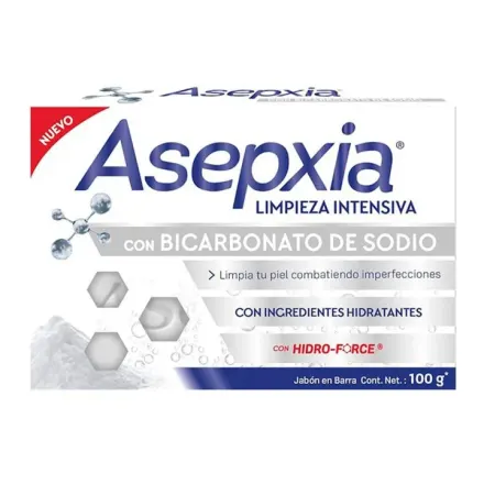 Asepxia Jabon Con Bicarbonato De Sodio x 100 g