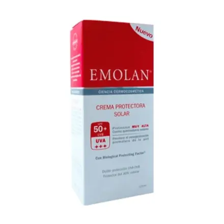 Emolan Crema Protector Solar Spf 50+ Emulsion x 125 ml