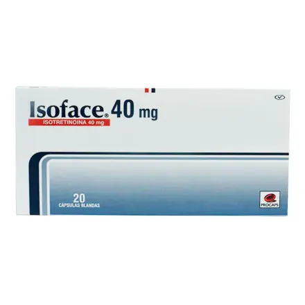 Isoface 40 mg Isotretinoina