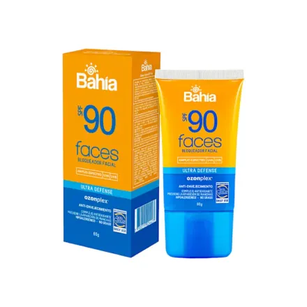 Bahia Faces Fps 90 Protector Solar x 60 g