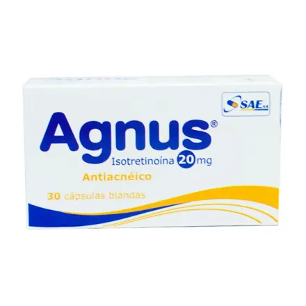 Agnus 20 mg Isotretinoina