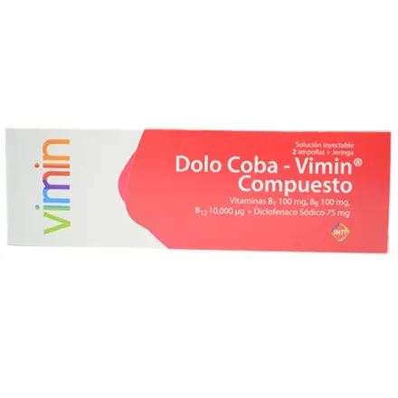 Dolo Coba Vimin Compuesto Iny Im x Caja (2 amp)