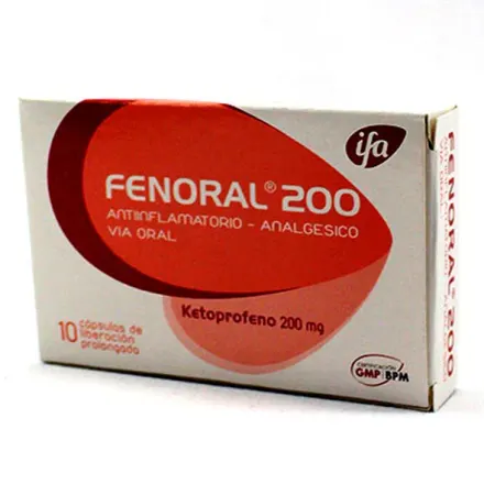 Fenoral 200 mg Ketoprofeno