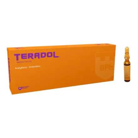 Teradol 1 g / 2 ml Iny Im/Iv Dipirona