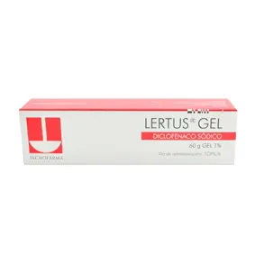 Lertus 1% Gel x 60 g Diclofenaco