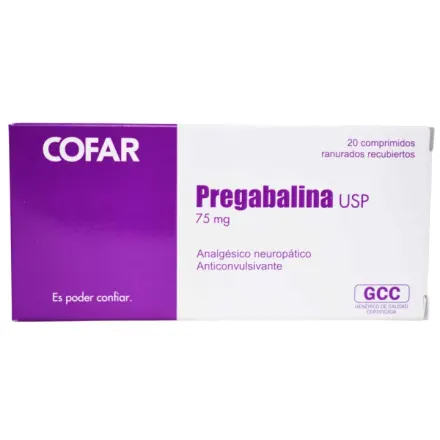 Pregabalina 75 mg Cofar GN
