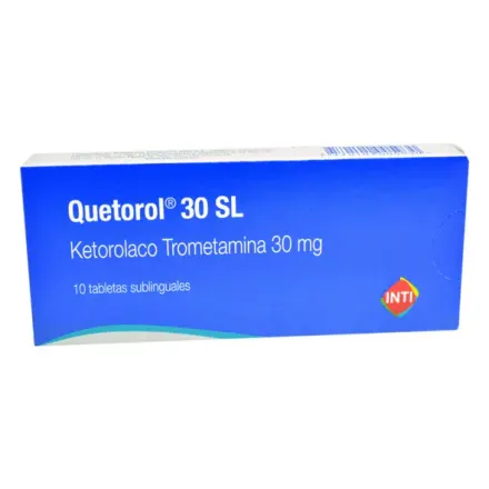 Quetorol Sl 30mg tab-Sl Ketorolaco