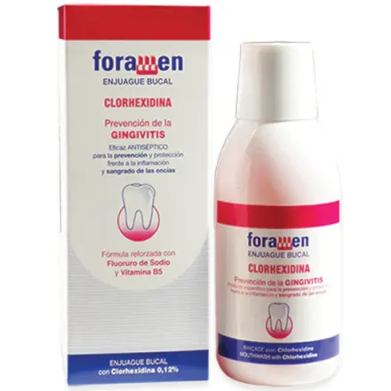 Foramen Enjuague Bucal Gingivitis x 250 ml Clorhexidina