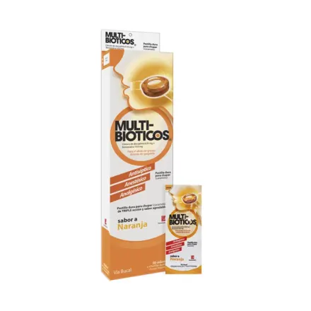 Multibioticos Caramelo Naranja