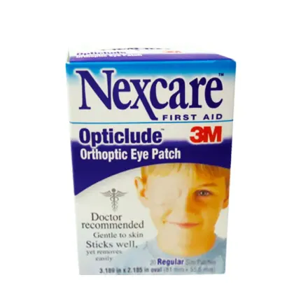Nexcare Opticlude Parche Ocular Adulto 57 Mm x 82.5 Mm Parches
