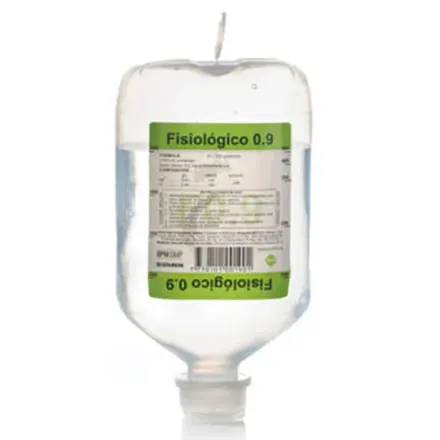Suero Fisiologico Isotonico 0.9 % Inti x 500 ml