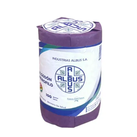 Algodon Hidrofilo Albus x 100 g