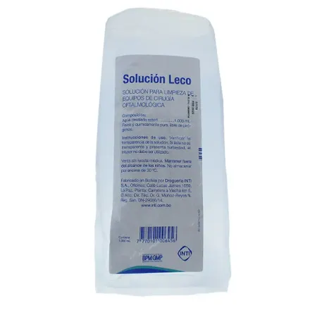 Solucion Leco x 1,000 ml Agua Destilada