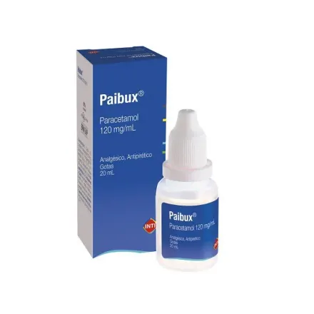 Paibux 120 mg / ml Gotas Orales x 20 ml Paracetamol