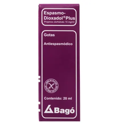 Espasmo Dioxadol Plus Gotas Orales x 20 ml