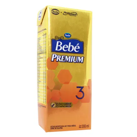Sancor Bebe Premium 3 For One Dose x 200 ml