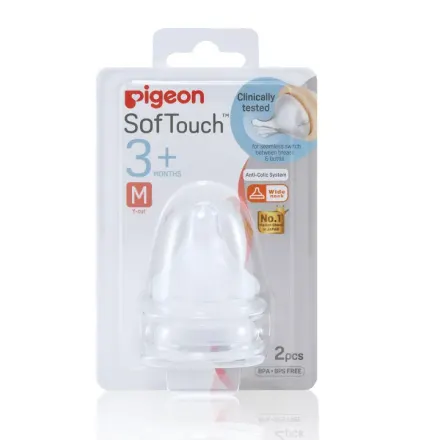 Pigeon Tetina M Softouch x Est 2 U