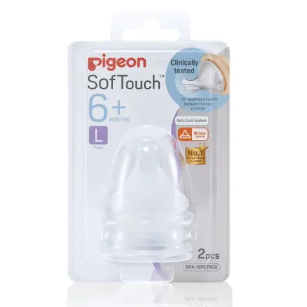 Pigeon Tetina L Softouch x Est 2 U