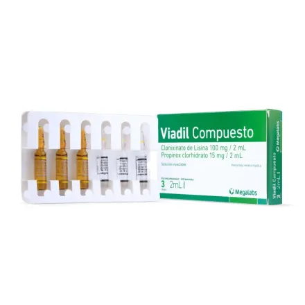Viadil Compuesto Iny Im/Iv Dosis (2 amp x Dosis )