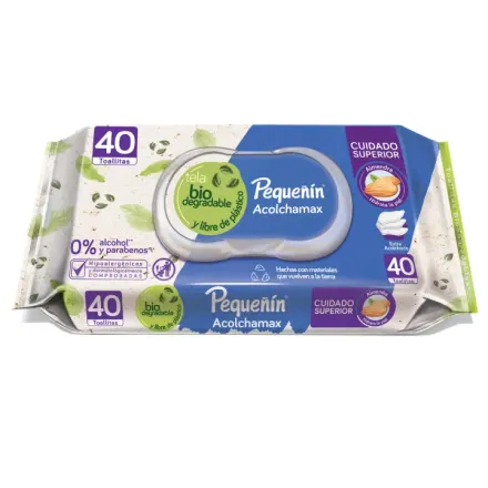 Pequeñin Toallitas Humedas Recien Nacido x 40 Toallitas