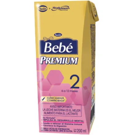 Sancor Bebe Premium 2 (Liquida) x 200 ml