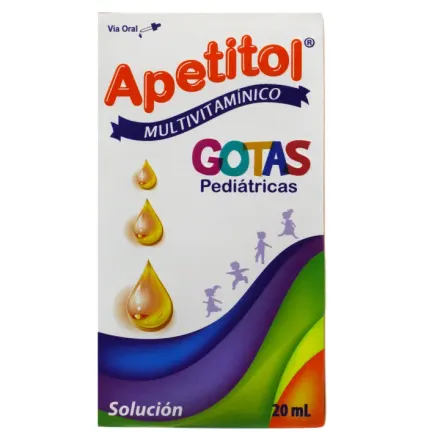 Apetitol Multivitaminico Gotas Pediatricas x 20 ml