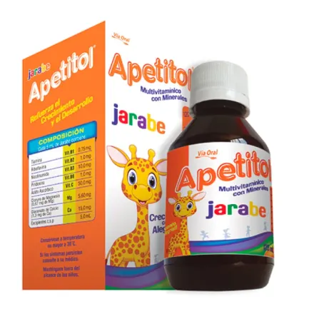 Apetitol Infantil Jarabe x 120 ml