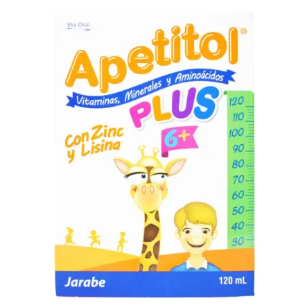 Apetitol Plus Jarabe x 120 ml