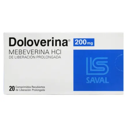 Doloverina 200 mg Mebeverina