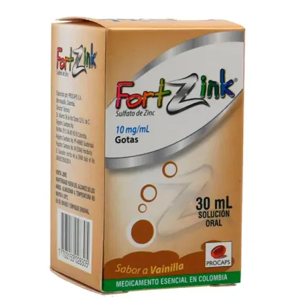 Fortzink 10 mg / ml Gotas Orales x 30 ml