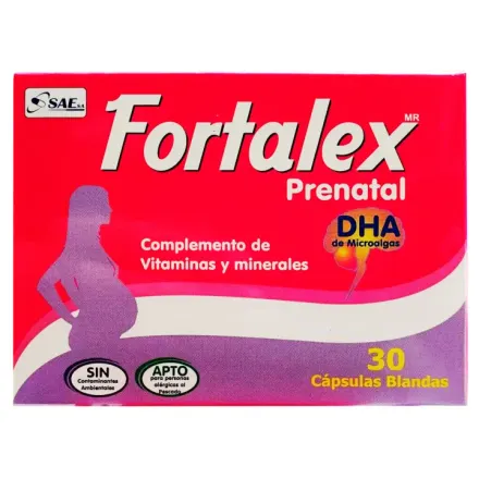 Fortalex Prenatal Dha capsula x Caja (30)