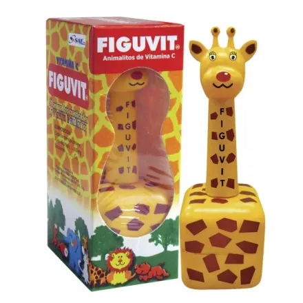 Figuvit 100 mg Jirafa Masticables x 50