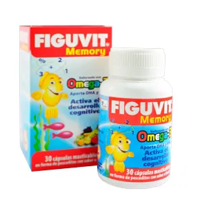Figuvit Memory x Frasco (30) Omega 3