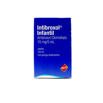 Intibroxol Infantil 15 mg / 5 ml Suspension x 100 ml Ambroxol