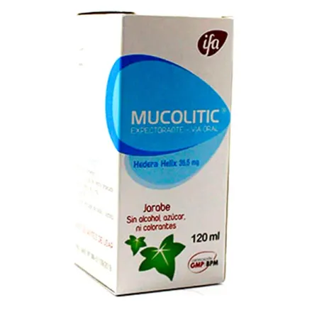 Mucolitic 35 mg / 5 ml Jarabe x 120 ml