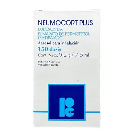 Neumocort Plus Aerosol x 150 Dosis Budesonida / Formoterol