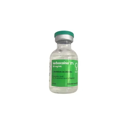 Terbocaina 2% (Sol.iny) x 20 ml Lidocaina