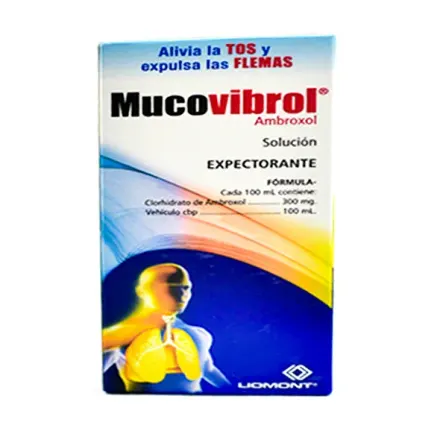 Mucovibrol 15 mg / 5 ml Jarabe x 120 ml