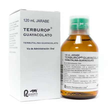 Terburop Guayacolato Jarabe x 120 ml