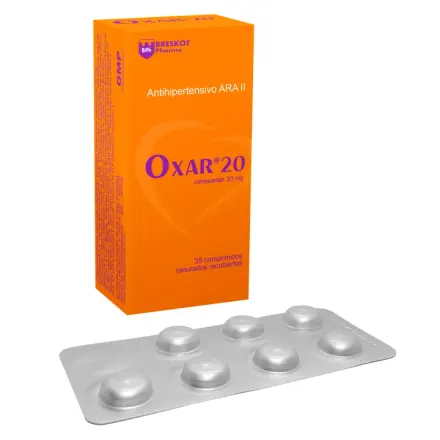 Oxar 20 mg Olmesartan