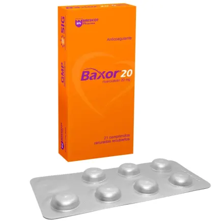 Baxor 20 mg Rivaroxaban
