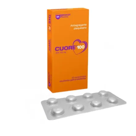 Cuore 100 mg Acido Acetilsalicilico