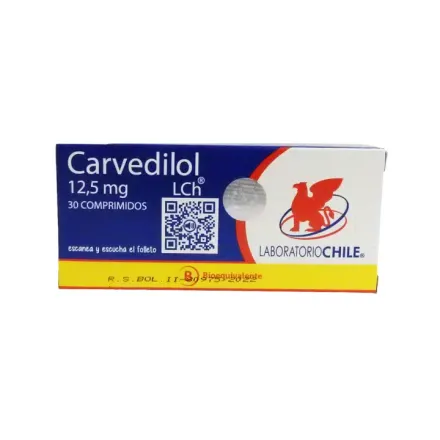 Carvedilol 12.5 mg LCH GI