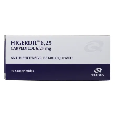 Higerdil 6.25 mg Carvedilol